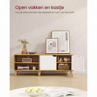 TV-Meubel met 2 Deuren en Verstelbare Legplanken – productweergave 18 | De Groot Living