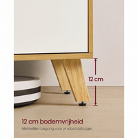 TV-Meubel met 2 Deuren en Verstelbare Legplanken – productweergave 21 | De Groot Living