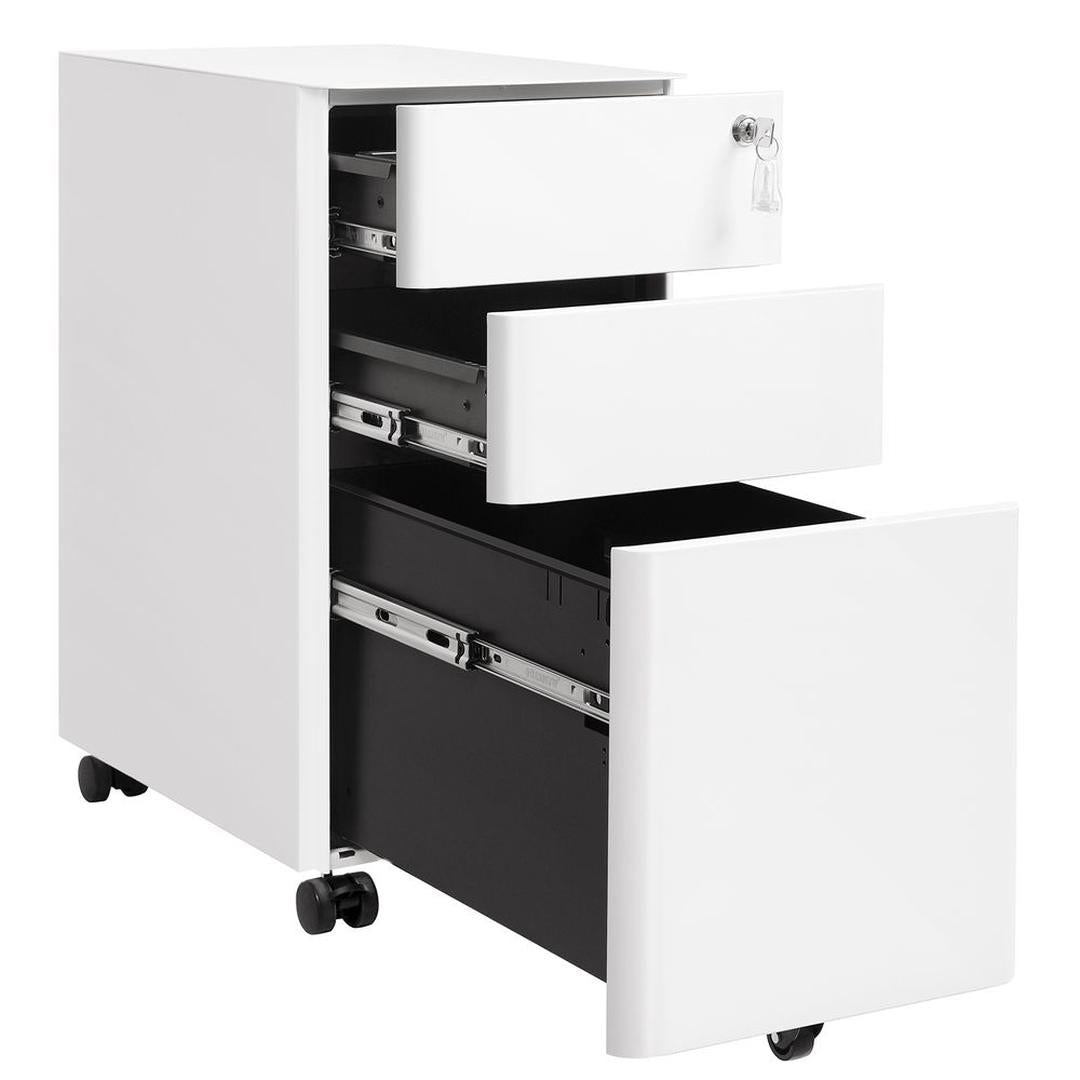 Verrijdbare Ladekast met Slot en 3 Lades – productweergave 7 | De Groot Living