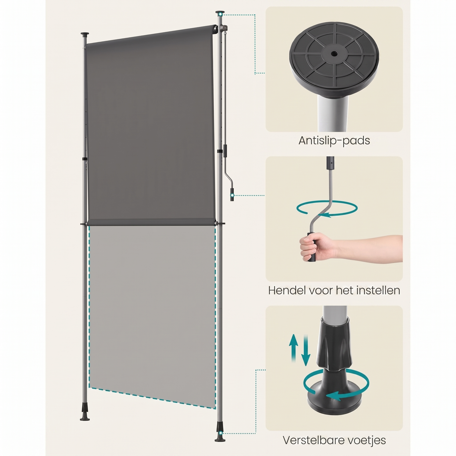 Verticale Zonwering – productweergave 7 | De Groot Living