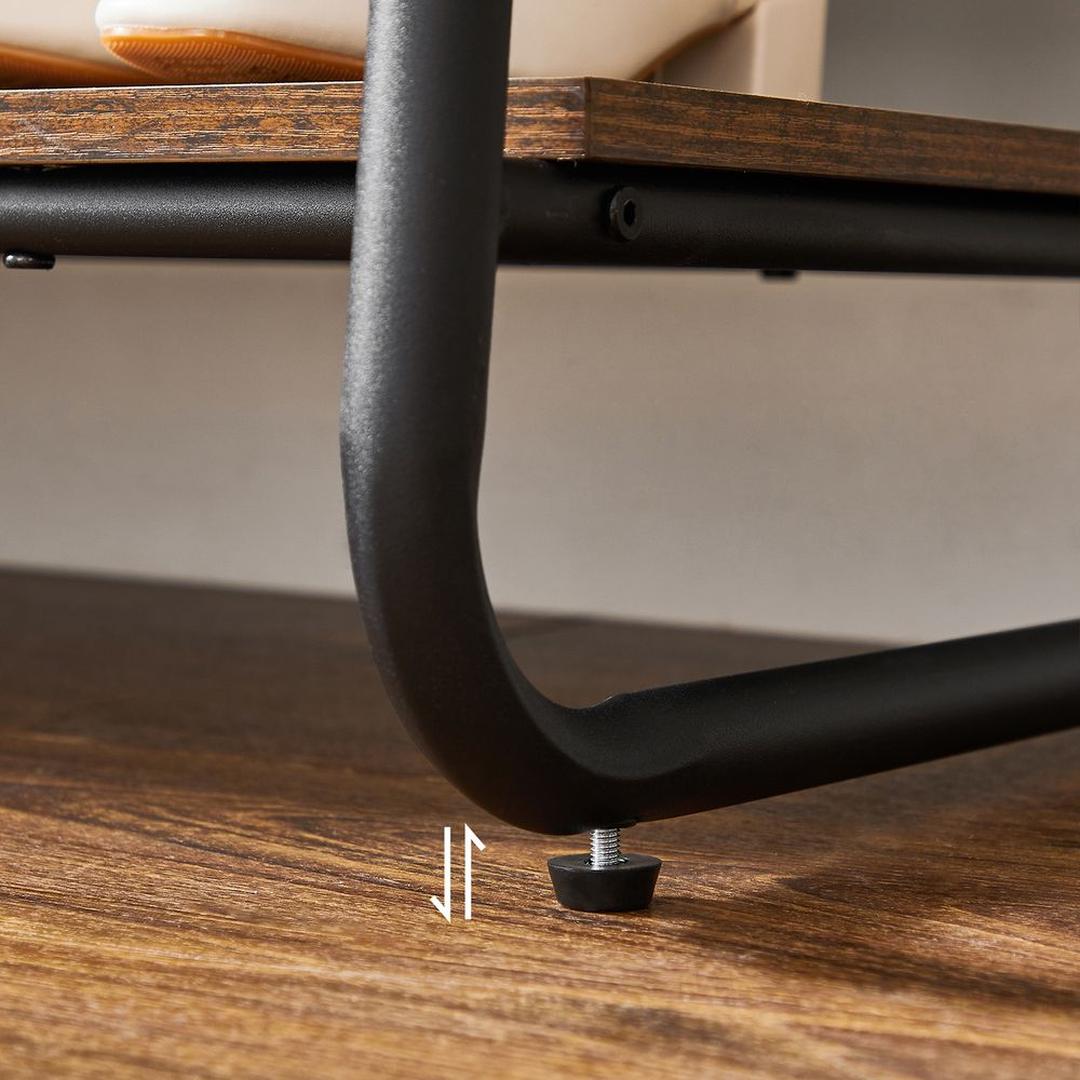 Vrijstaand Metalen Kledingrek met Kledingstang en Opbergplank – productweergave 14 | De Groot Living