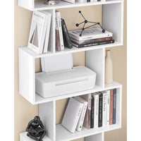 Vrijstaande Boekenkast Met 6 Legplanken Voor Woonkamer of Kantoor – productweergave 3 | De Groot Living