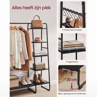 Vrijstaande Kapstok met 6 Haken – productweergave 22 | De Groot Living