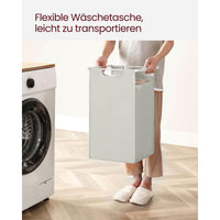 Wasmand met 2 Uittrekbare Waszakken en Opbergblad Van Staal – productweergave 39 | De Groot Living