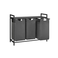 Wasmand met 3 Vakverdelers en Extra Legplank – productweergave 2 | De Groot Living