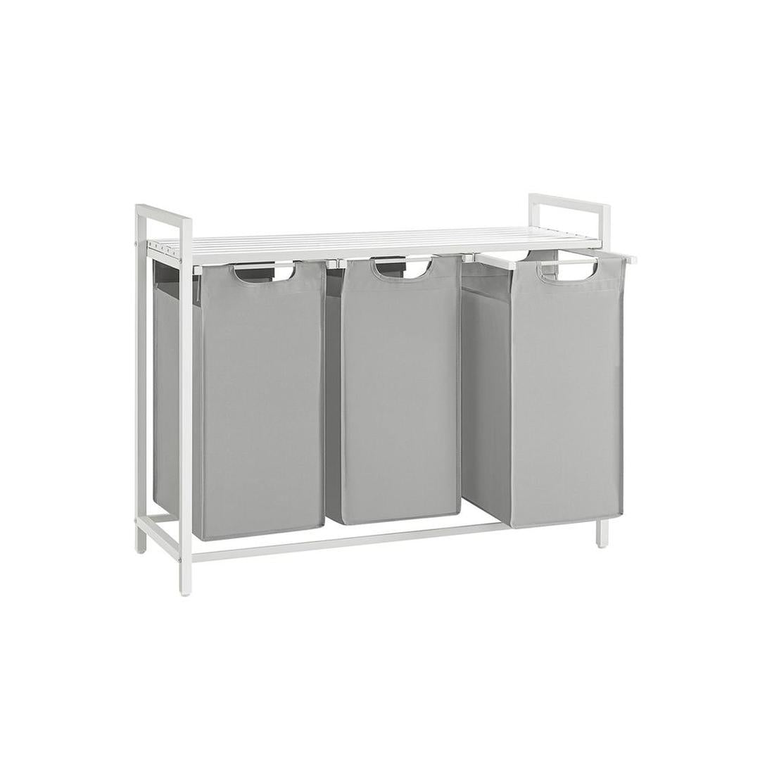 Wasmand met 3 Vakverdelers en Extra Legplank – productweergave 4 | De Groot Living