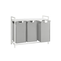 Wasmand met 3 Vakverdelers en Extra Legplank – productweergave 4 | De Groot Living