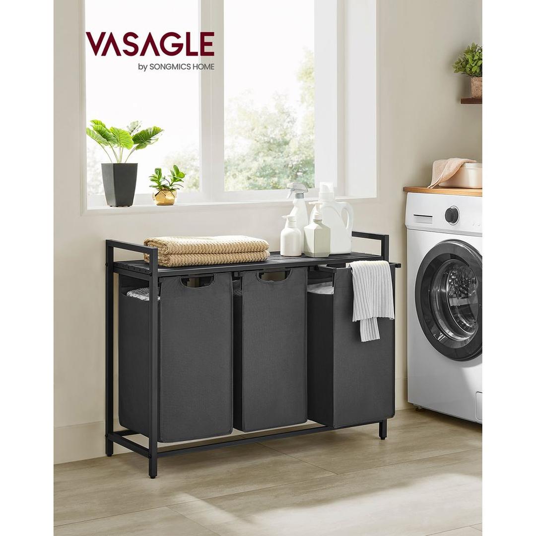 Wasmand met 3 Vakverdelers en Extra Legplank – productweergave 13 | De Groot Living