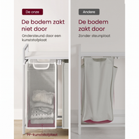 Wasmand met 3 Vakverdelers en Extra Legplank – productweergave 25 | De Groot Living