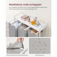 Wasmand met 3 Vakverdelers en Extra Legplank – productweergave 31 | De Groot Living