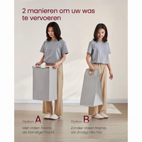 Wasmand met 3 Vakverdelers en Extra Legplank – productweergave 34 | De Groot Living