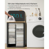 Wasmand Met Deksel en Uitneembare Waszak Voor Kleine Ruimtes – productweergave 27 | De Groot Living