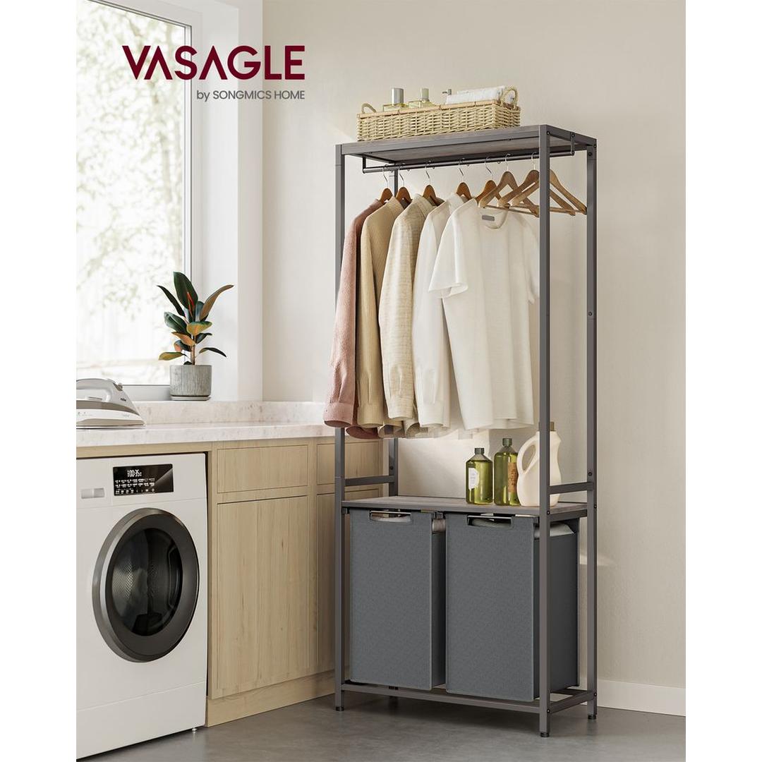 Wasmand met Kledingrek – productweergave 10 | De Groot Living