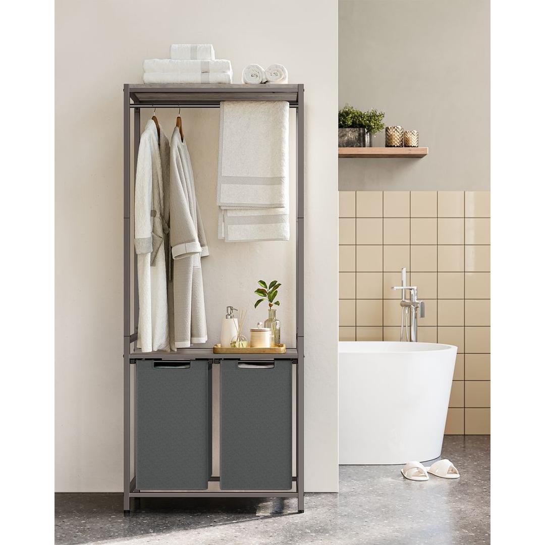 Wasmand met Kledingrek – productweergave 11 | De Groot Living