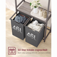 Wasmand met Kledingrek – productweergave 12 | De Groot Living