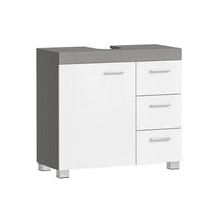 Wastafelonderkast Met Lades en Opbergruimte Voor Badkamer 70 cm Breed – productweergave 2 | De Groot Living