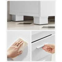 Wastafelonderkast Met Lades en Opbergruimte Voor Badkamer 70 cm Breed – productweergave 7 | De Groot Living