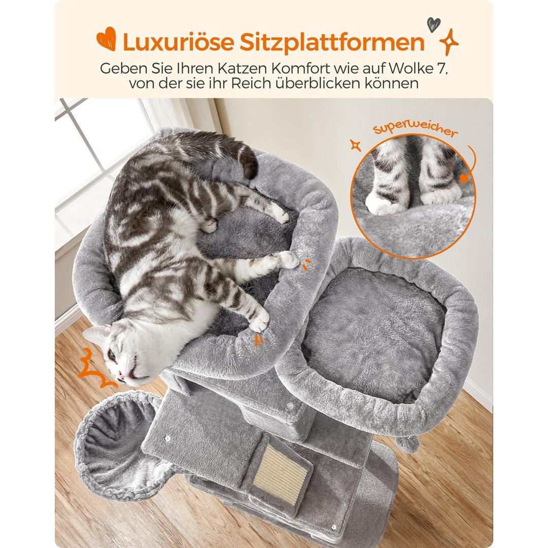 XXL Krabpaal 206 cm met Sisal Krabzuilen – productweergave 9 | De Groot Living
