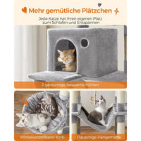 XXL Krabpaal 206 cm met Sisal Krabzuilen – productweergave 10 | De Groot Living
