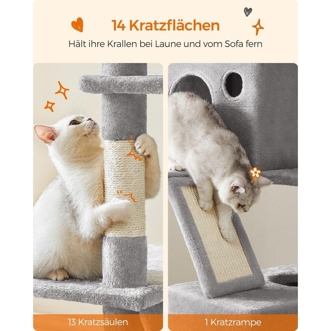 XXL Krabpaal 206 cm met Sisal Krabzuilen – productweergave 11 | De Groot Living