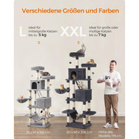 XXL Krabpaal 206 cm met Sisal Krabzuilen – productweergave 13 | De Groot Living