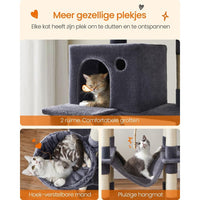 XXL Krabpaal 206 cm met Sisal Krabzuilen – productweergave 16 | De Groot Living