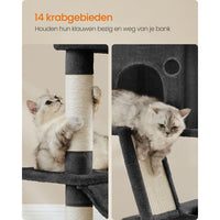 XXL Krabpaal 206 cm met Sisal Krabzuilen – productweergave 41 | De Groot Living