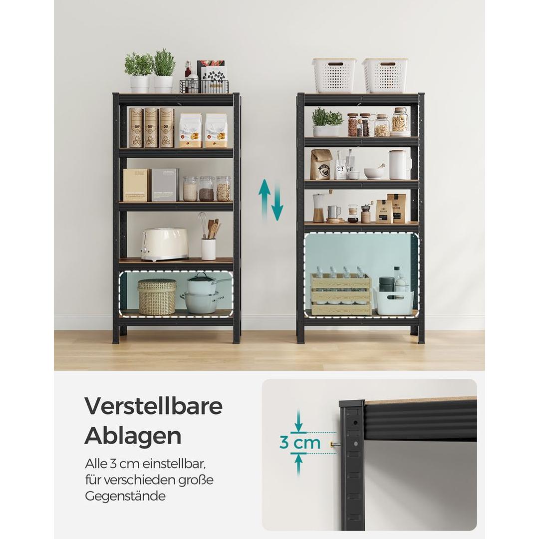 Zwaar Metalen Opbergrek met 650 kg Draagvermogen Voor Garage of Werkplaats – productweergave 11 | De Groot Living