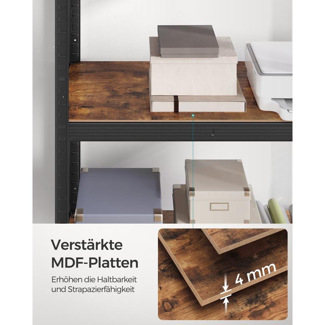 Zwaar Metalen Opbergrek met 650 kg Draagvermogen Voor Garage of Werkplaats – productweergave 23 | De Groot Living