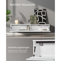 Zwevend TV-Meubel met LED-Verlichting en Oplaadstation Voor Woonkamer – productweergave 9 | De Groot Living