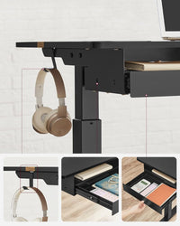 Zit-sta bureau haken