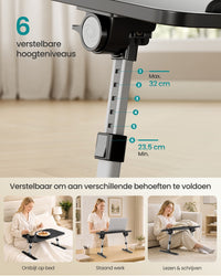 Laptoptafel met Lade voor Bed en Bank, 52 x 30 cm