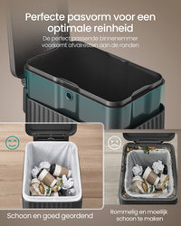 Pedaalemmer van 50 Liter met Softclose-deksel en Uitneembare Binnenemmer