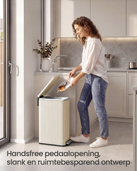 Pedaalemmer van 50 Liter met Softclose-deksel en Uitneembare Binnenemmer