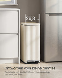 Pedaalemmer van 50 Liter met Softclose-deksel en Uitneembare Binnenemmer